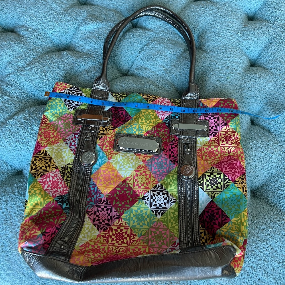 Genna de Rossi bag.  Multi color. Like New.